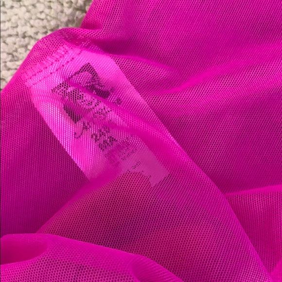 Hot Pink Stretch Mesh Beach Top/Tunic M - Picture 4 of 10